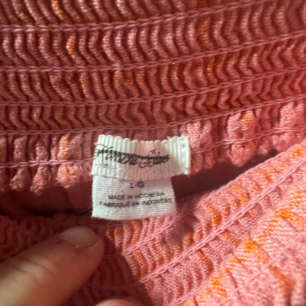 Kimchi Blue Caroline Smocked Waistband Linen-Blend Short - Picture 7 of 7